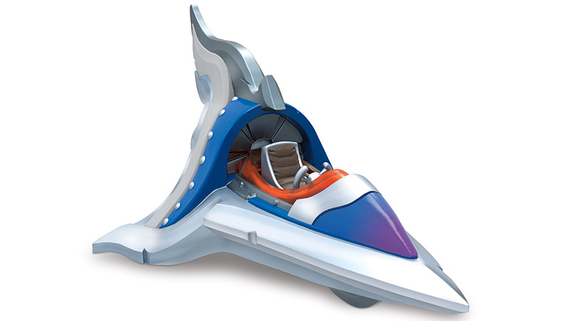 Skylanders SuperChargers. Интерактивная фигурка. Машины. Sky Slicer (стихия Air)
