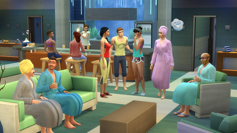 The Sims 4: Spa Day.  [Xbox One,  ]