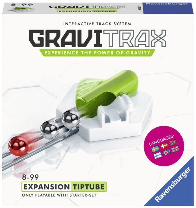 Конструктор GraviTrax: Рельсы и труба (дополнительный набор)