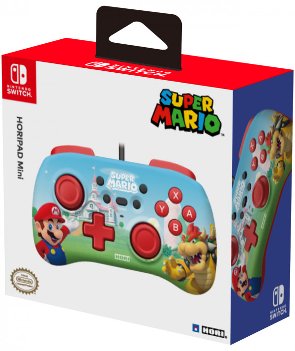 Геймпад Hori: Horipad Mini – Super Mario для консоли Nintendo Switch (NSW-276U)
