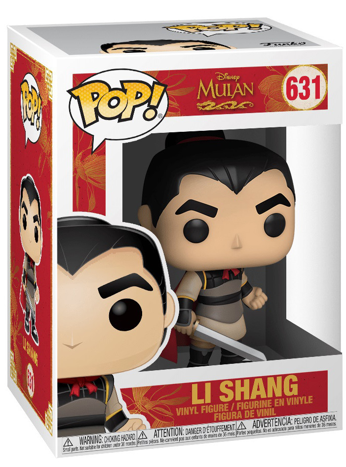 Фигурка Funko POP Disney: Mulan – Li Shang (9,5 см)
