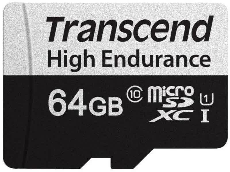 Карта памяти Transcend microSDXC Class 10 UHS-I U1 64GB