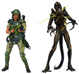   Aliens. Hudson vs Brown Warrior 2 Pack (18)