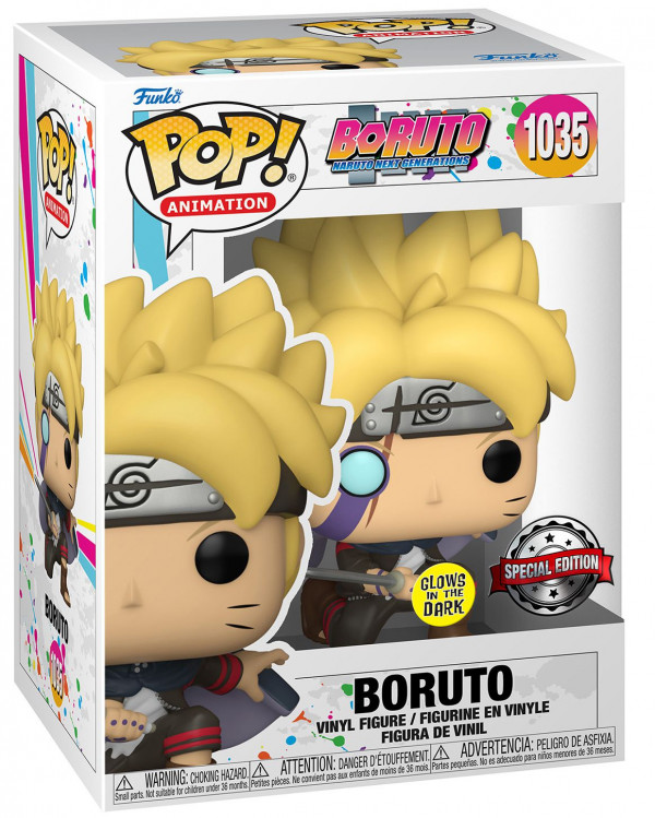 Фигурка Funko POP Animation: Boruto – Boruto Glows In The Dark (9,5 см)