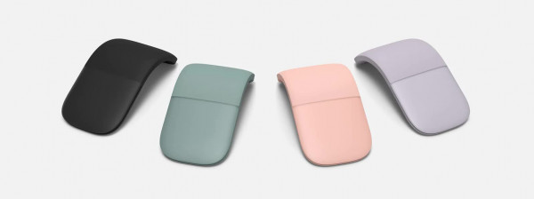 Мышь Microsoft Arc Soft Pink Mouse беспроводная для PC