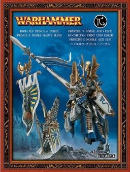   Warhammer 40,000. High Elf Prince and Noble
