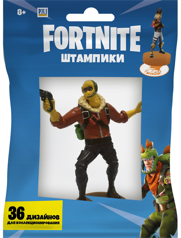 Фигурка-штамп Fortnite: Раптор (7,5 см)