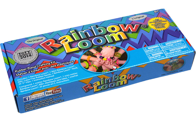 Оригинальный набор для плетения браслетов Rainbow Loom