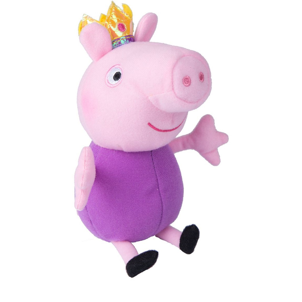 Мягкая игрушка Peppa Pig: Джордж-принц (20 см)