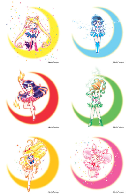  Sailor Moon.  6  +  +  