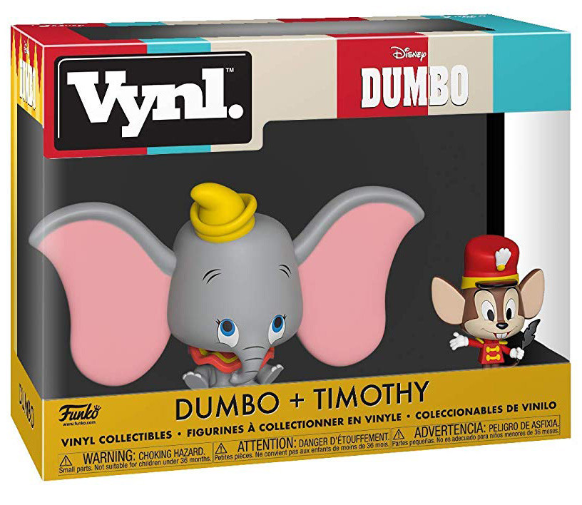  Funko Vynl Disney: Dumbo  Dumbo + Timothy (2-Pack)