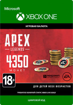 Apex Legends:   Apex Coins 4350 [Xbox One,  ]