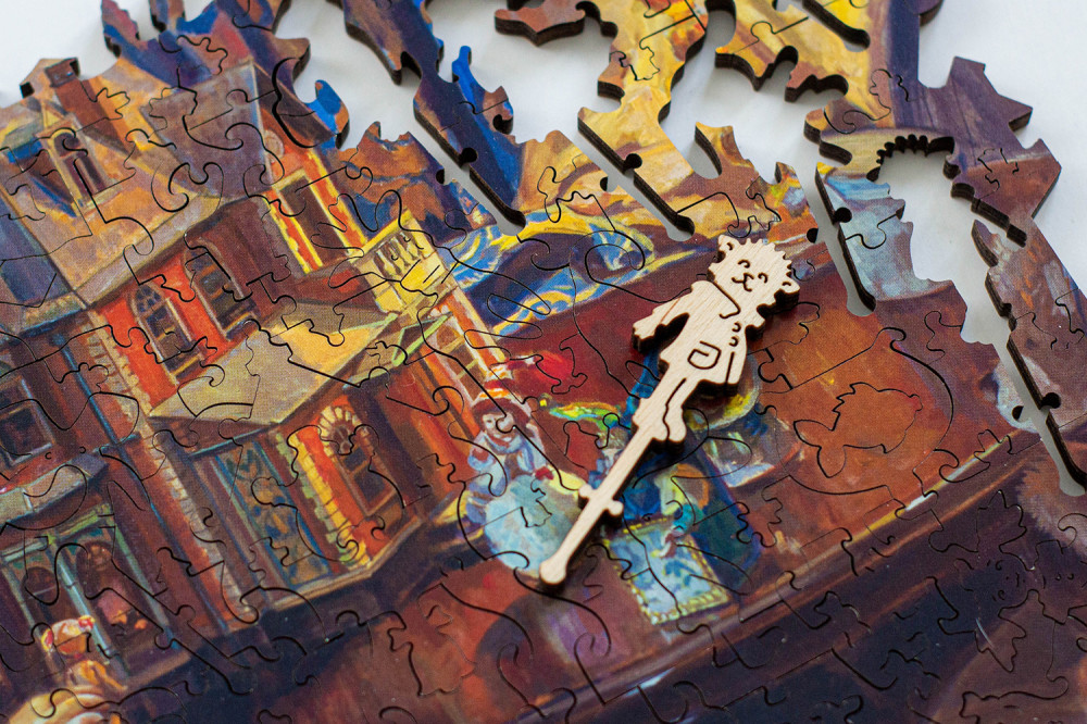 Wooden Puzzles: Кукольный домик. Новое издание