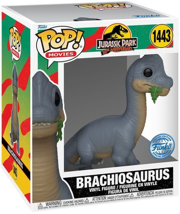 ������� Funko POP Movies: Jurassic Park 30th Anniversary � Brachiosaurus Exclusive (15 ��)