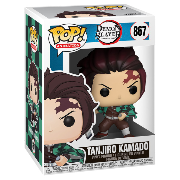 Фигурка Funko POP Animation: Demon Slayer – Tanjiro Kamado (9,5 см)