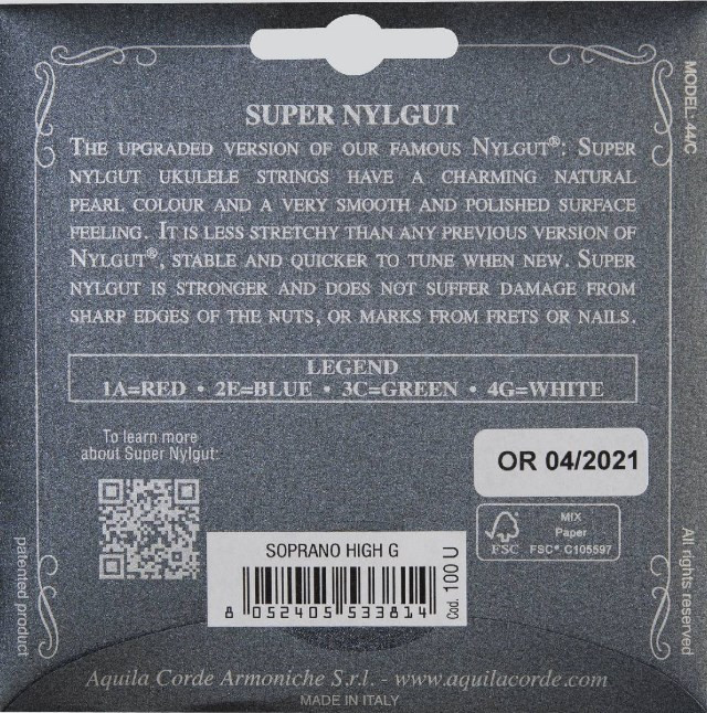 ������ ��� ������� ������� Aquila SUPER NYLGUT 100U (High G-C-E-A)