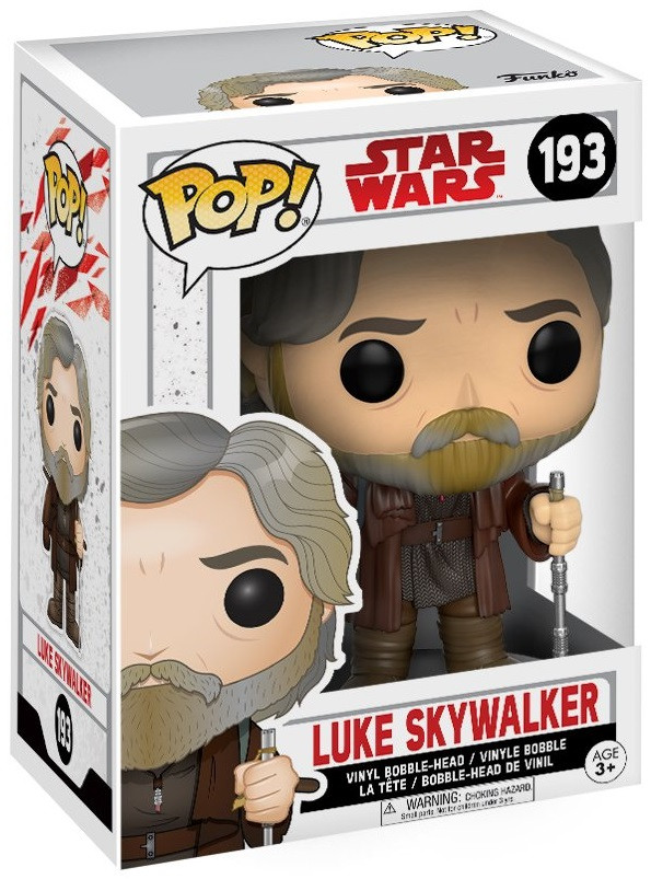 Фигурка Funko POP: Star Wars: The Last Jedi – Luke Skywalker Bobble-Head (9,5 см)