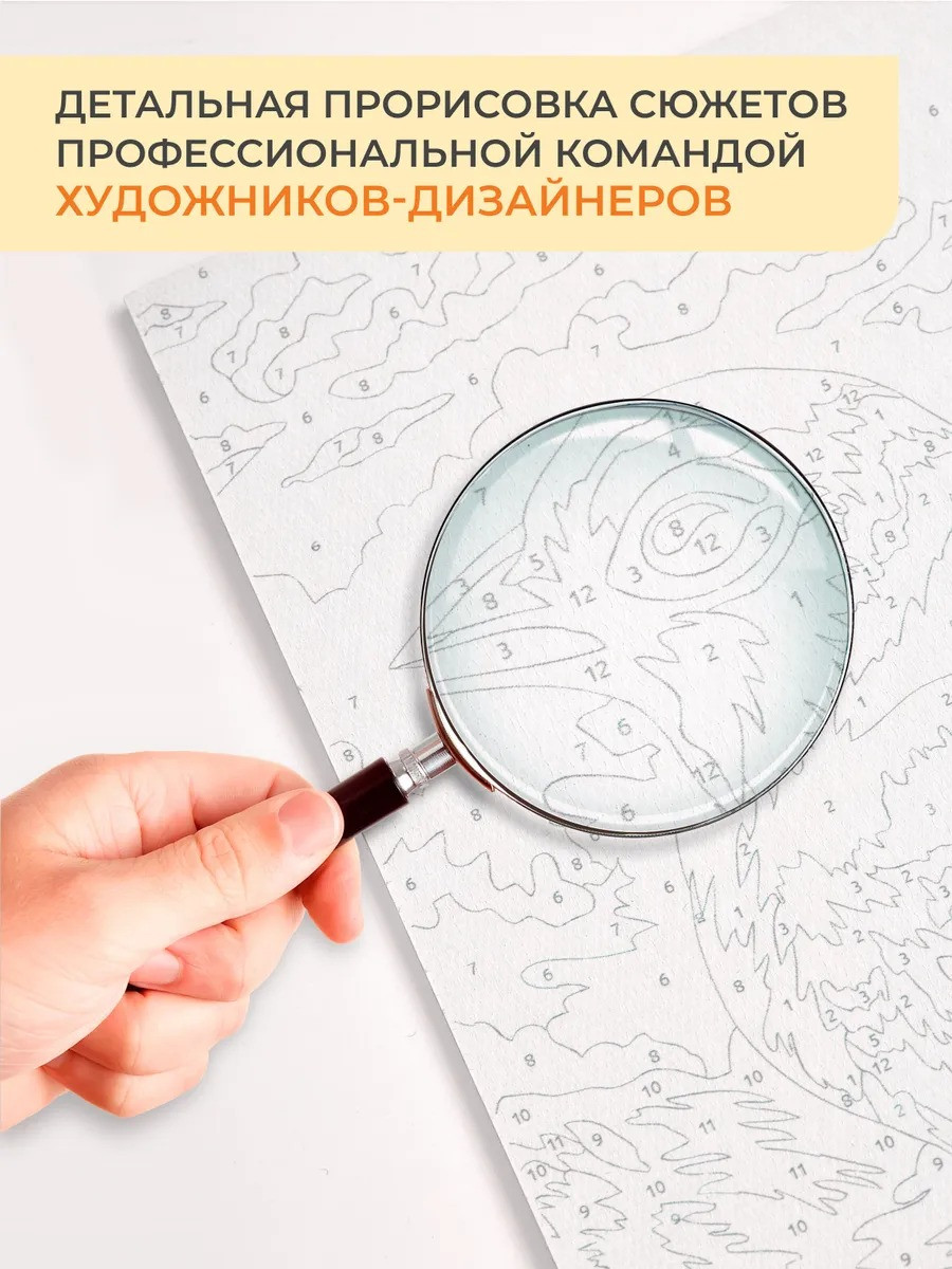Картины по номерам Русская Живопись: Круз Рамирез (15х21 см)
