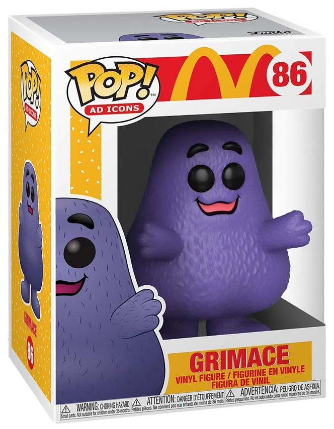 Фигурка Funko POP Ad Icons: McDonalds – Grimace (9,5 см)