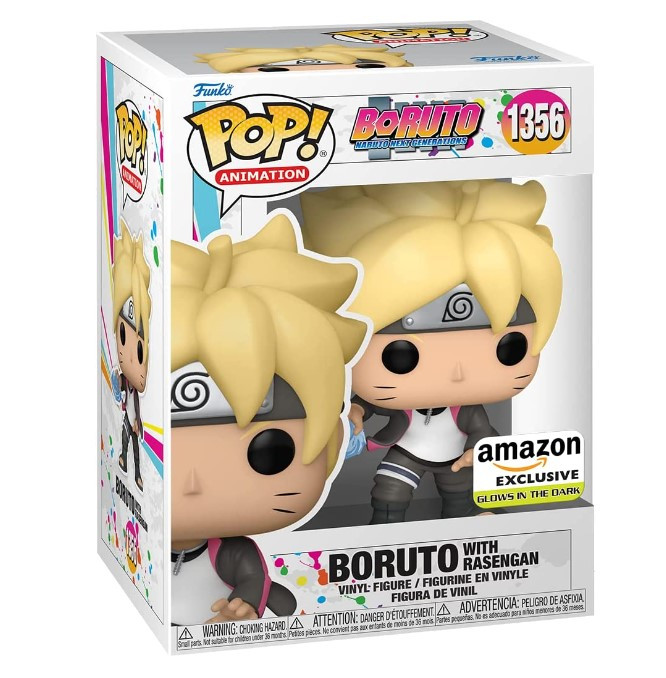  Funko POP Animation: Boruto Naruto Next Generation  Boruto With Rasengan Glows In The Dark Exclusive (9, 5 )