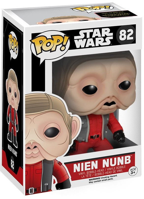  Funko POP: Star Wars  Nien Nunb Bobble-Head (9,5 )