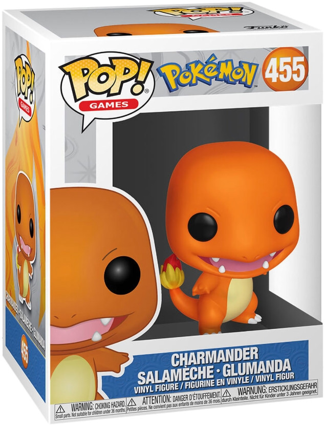  Funko POP Games: Pokemon  Charmander (9,5 )