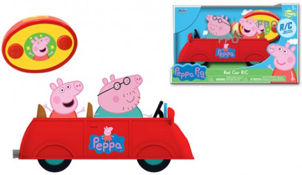 Машинка на радиоуправлении Peppa: Pig Remote Control Car 7"
