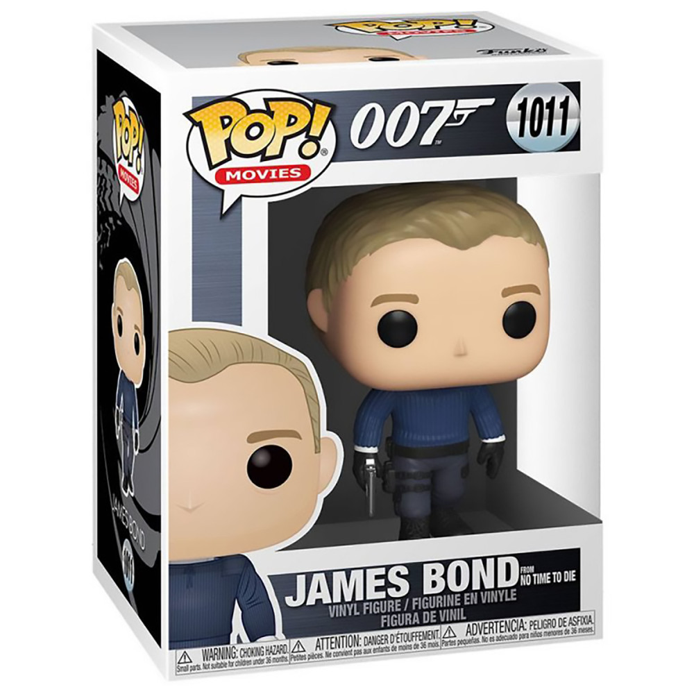  Funko POP Movies: James Bond No Time To Die   James Bond (9,5 )