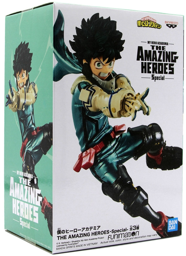  The Amazing Heroes: My Hero Academia  Izuku Midoriya
