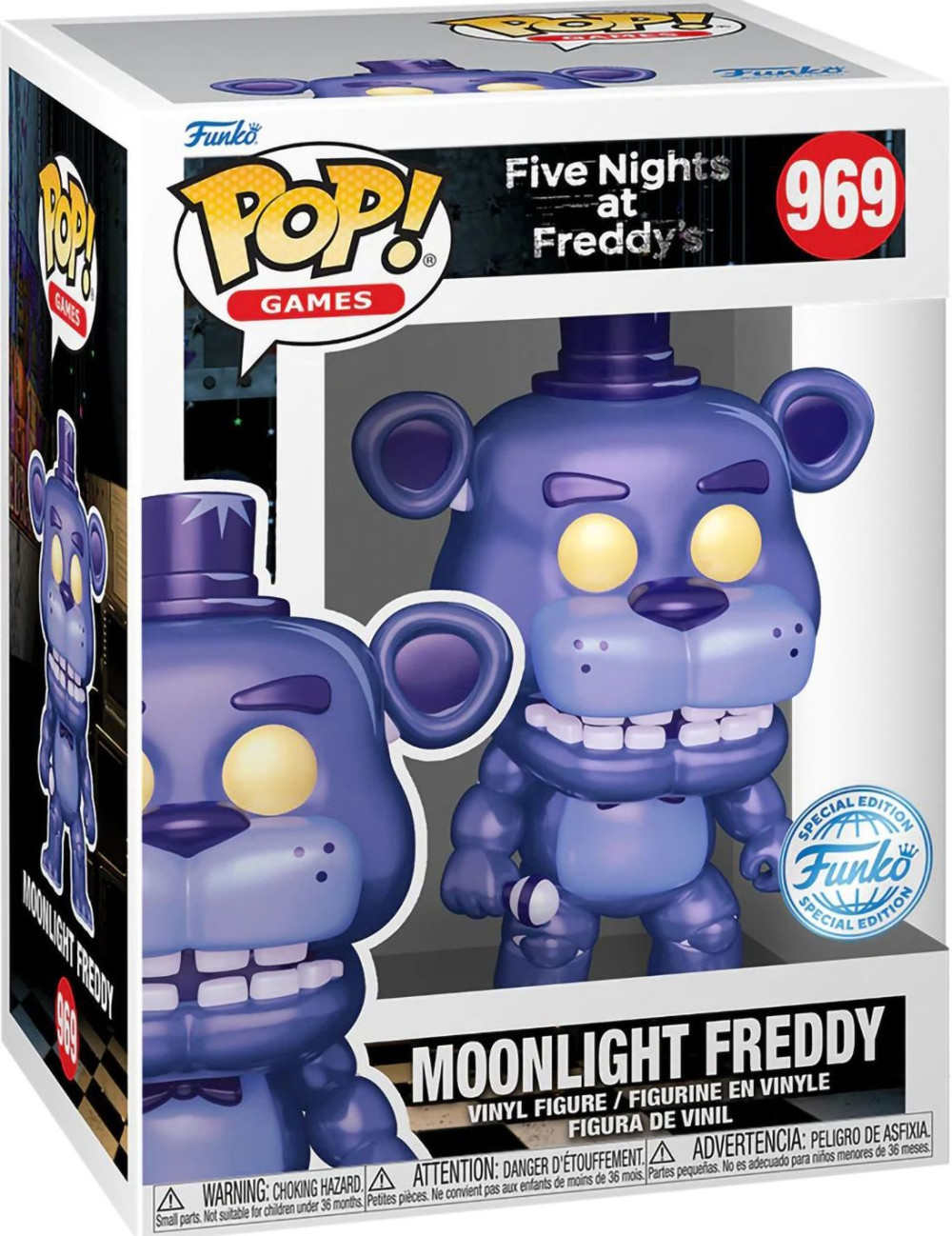Фигурка Funko POP Games: Five Nights At Freddy`s – Moonlight Freddy Exclusive (9,5 см)