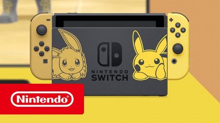   Nintendo Switch ( / ) + Pokemon: Let's Go, Pikachu!