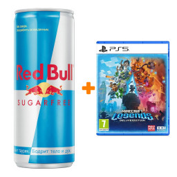  Minecraft Legends Deluxe Edition [PS5,  ] +   Red Bull   250