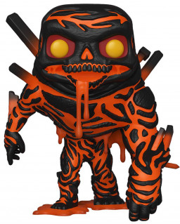  Funko POP: Spider-Man: Far From Home  Molten Man Glows In The Dark Bobble-Head (9,5 )