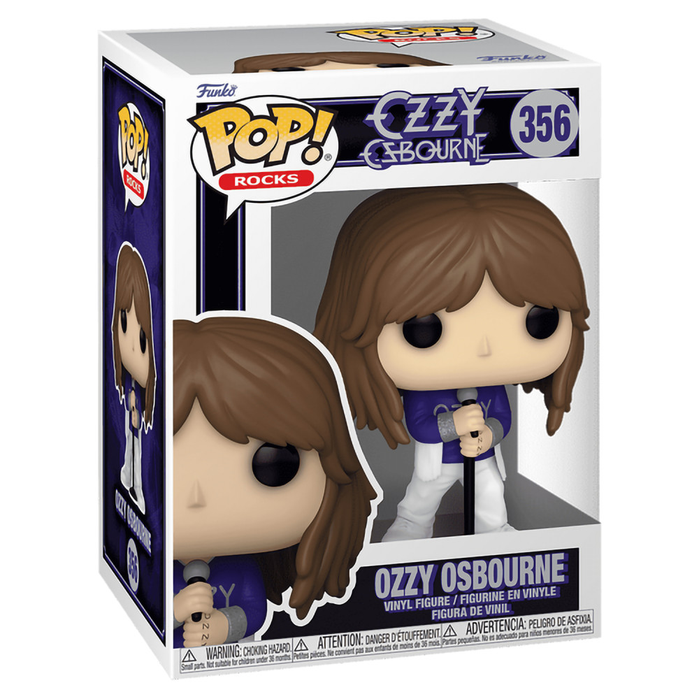  Funko POP Rocks: Ozzy Osbourne  Ozzy Osbourne In White Fringe Outfit (9,5 )