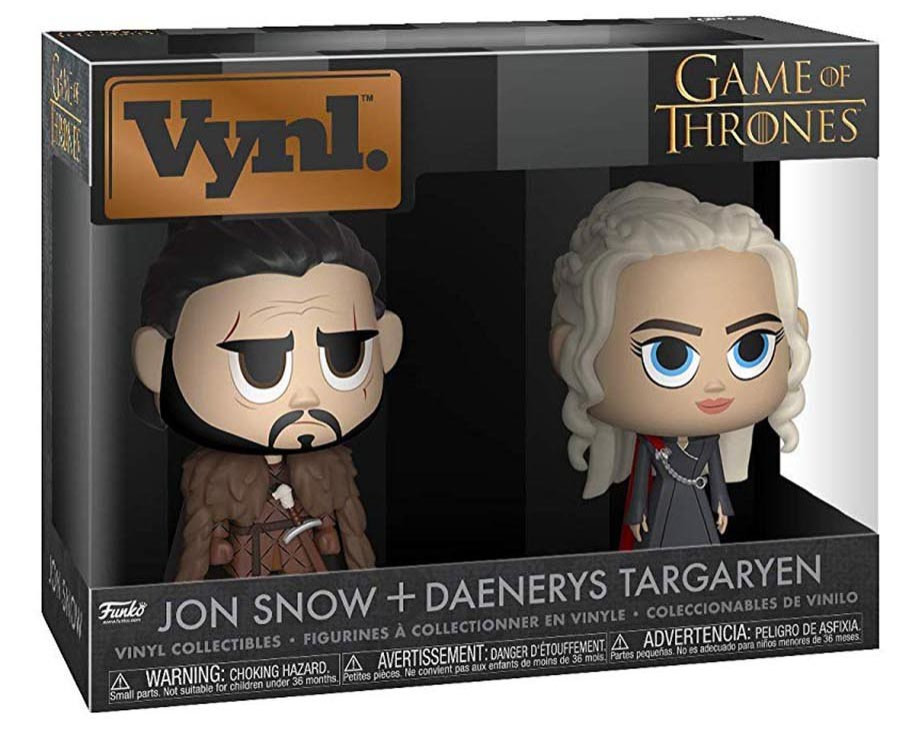  Funko Vynl: Game Of Thrones  Jon Snow + Daenerys Targaryen (2-Pack)