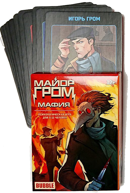 Настольная игра Мафия. Майор Гром: Чумной Доктор