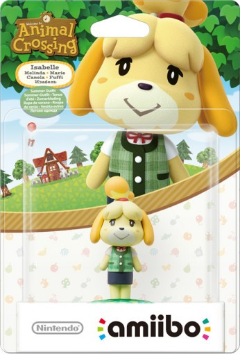 Animal Crossing: Интерактивная фигурка amiibo – Изабель (Летняя одежда)