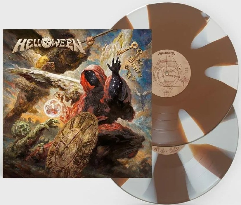HELLOWEEN  Helloween  White Brown Propeller Vinyl  2LP +    LP   250 