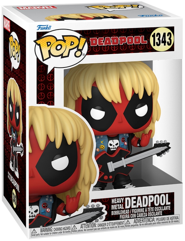 ������� Funko POP Marvel: Deadpool � Heavy Metal Deadpool Bobble-Head (9,5 ��)