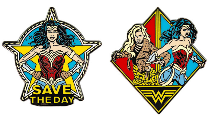   DC Wonder Woman 84 1.3 Pin Kings 2-Pack