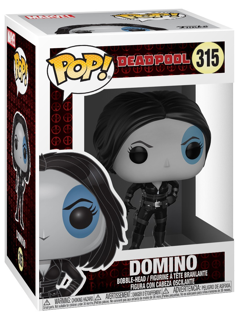  Funko POP: Deadpool  Domino Bobble-Head (9,5 )