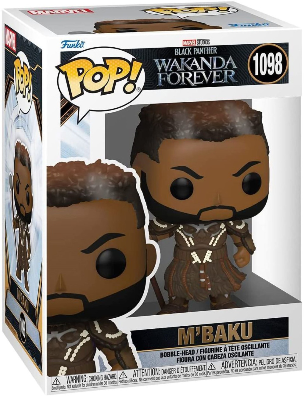 ������� Funko POP Marvel Black Panther: Wakanda Forever � M`Baku Bobble-Head (9,5 ��)