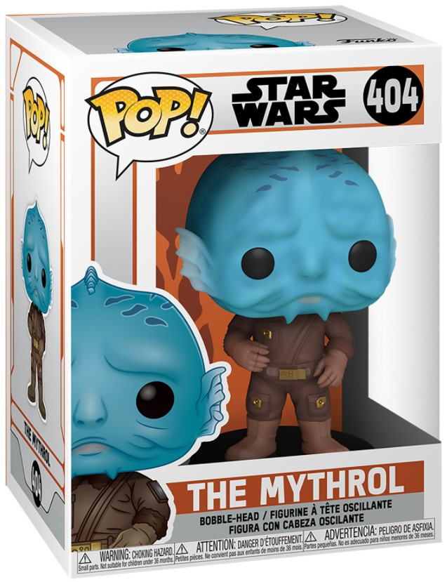  Funko POP: Star Wars The Mandalorian  The Mythrol Bobble-Head (9,5 )