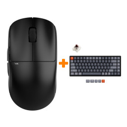 ����� ���� Pulsar X2 Wireless Mini Black + ���������� Keychron K2, RGB  Hot-Swap, Gateron Brown Switch