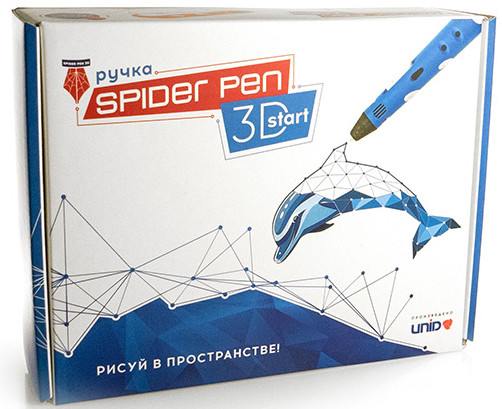 3D-����� Spider Pen Start (Yellow) + ����� �������� 40 ������