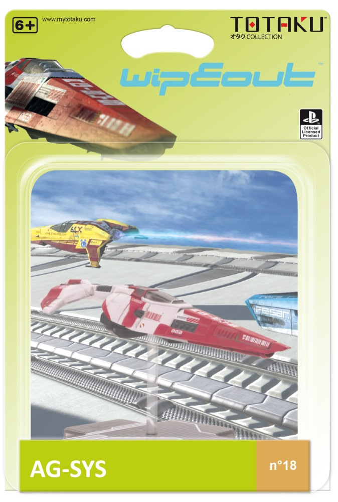Фигурка TOTAKU Collection: Wipeout – AG-SYS Ship (10 см)