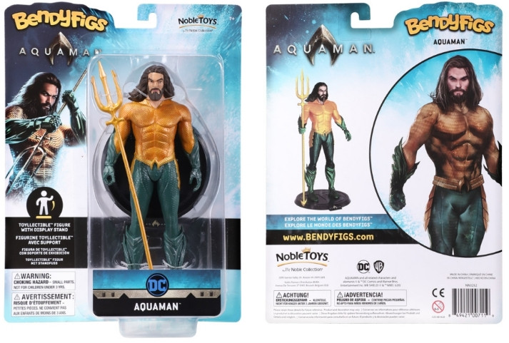 Фигурка Bendyfigs: DC Comics – Aquaman (19 см)