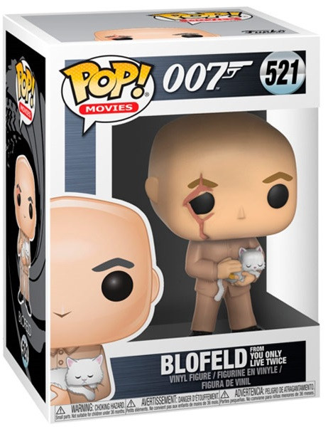 Фигурка Funko POP Movies: James Bond 007 – Blofeld (9,5 см)