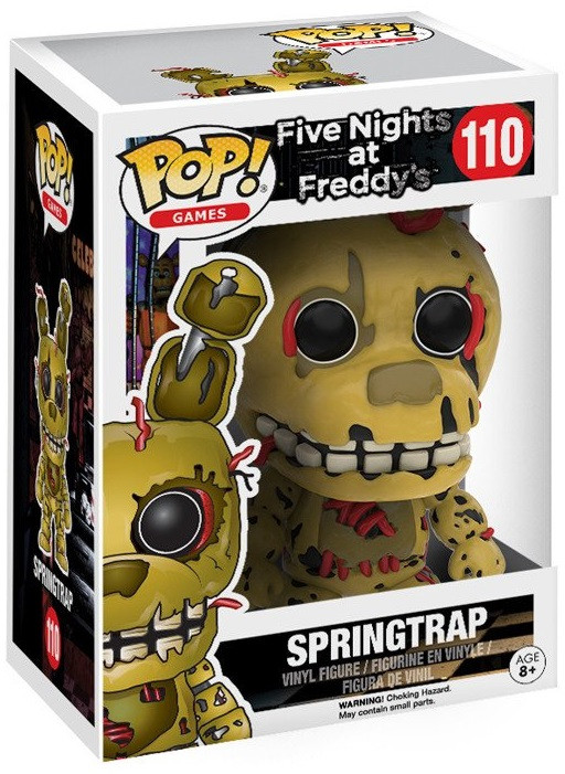  Funko POP Games: Five Nights At Freddy's  Springtrap (9,5 )