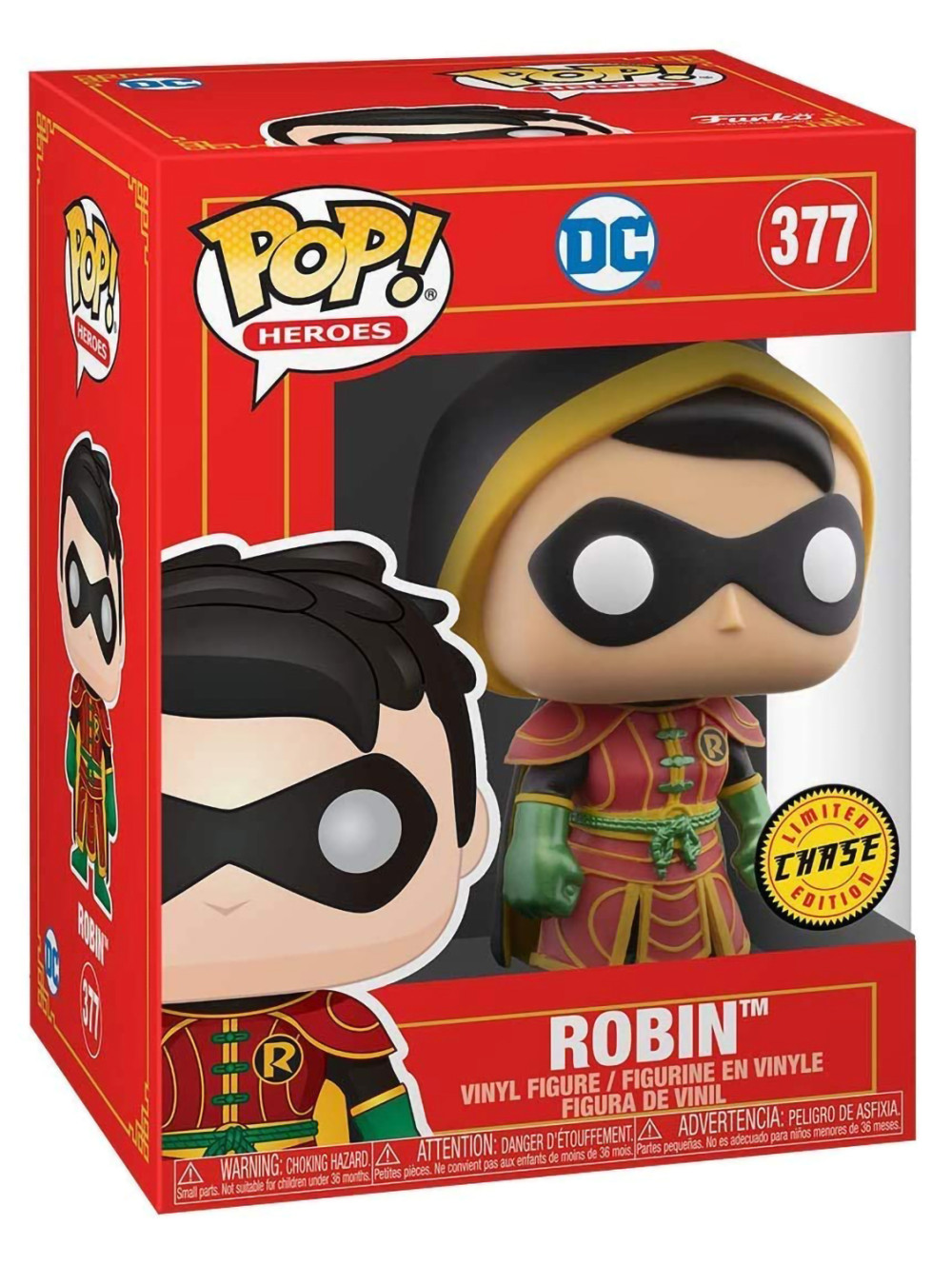  Funko POP Heroes: DC Imperial Palace  Robin With Chase (9,5 )